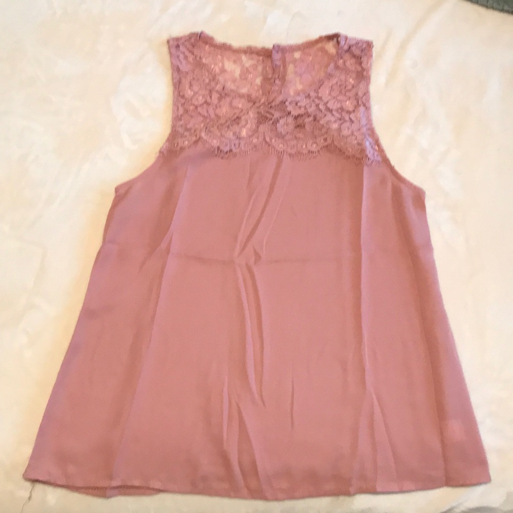 Pink blush tank top